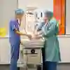 A group of midwifery students