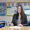A Hull student on placement as a trainee teacher at Tollbar Academy