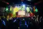 Crowds of young people dancing in Asylum nightclub
