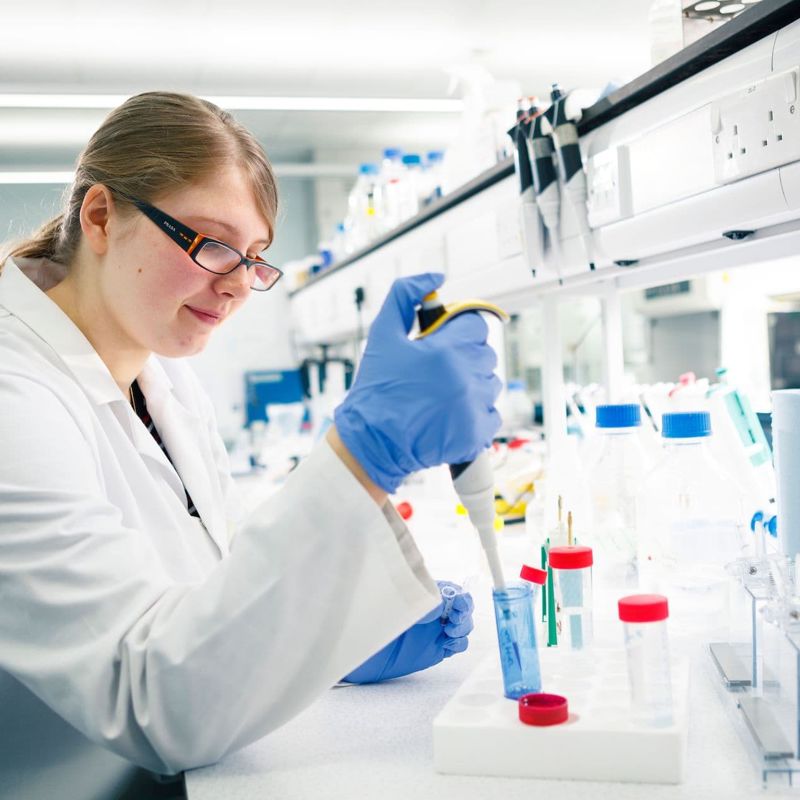 MSc Biomedical Sciences student Rebecca Humphries