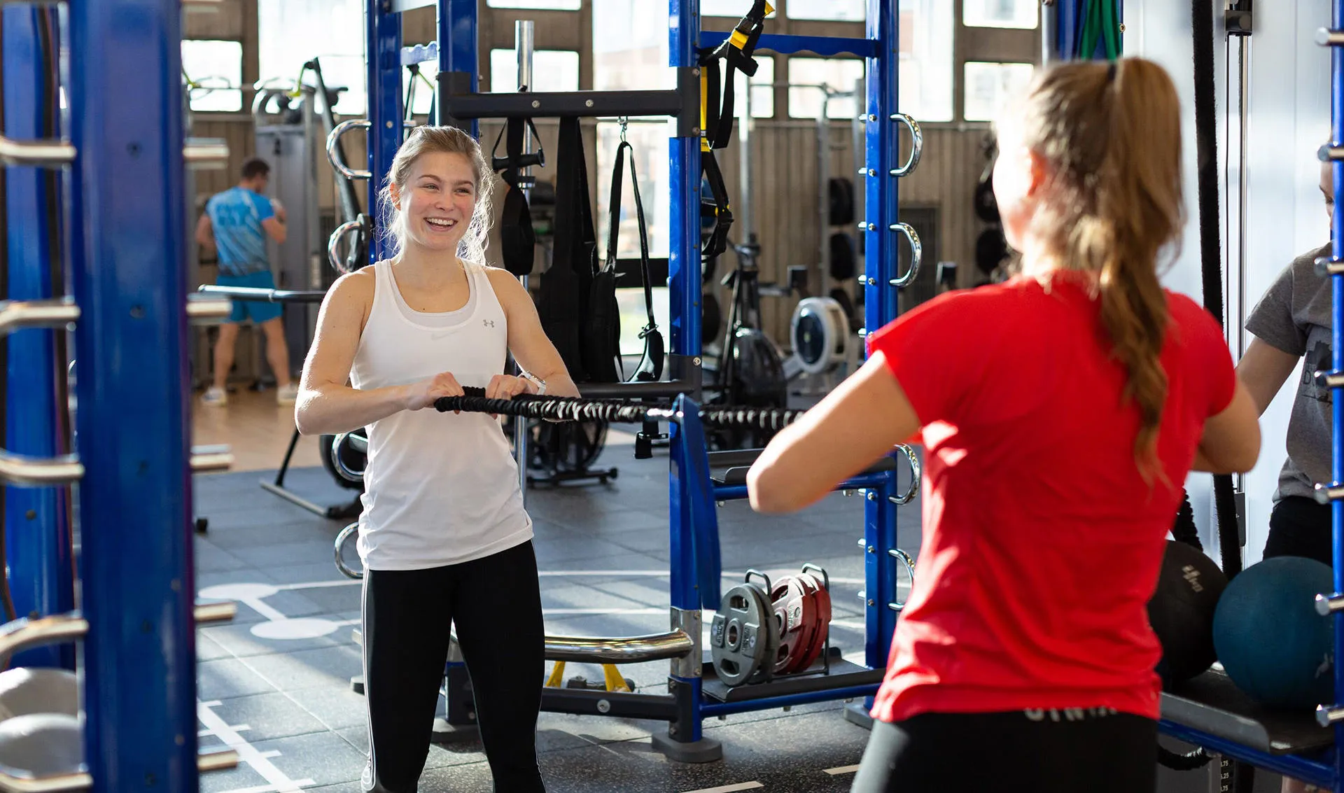 Sports Centre Gym Rope Pull