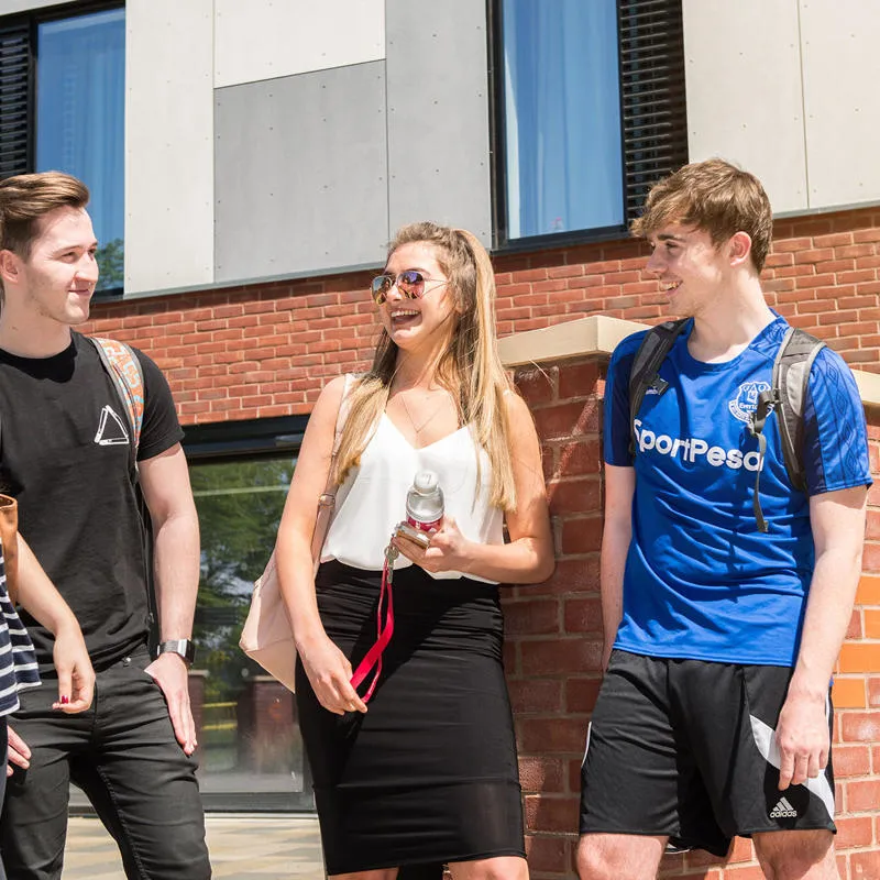 A group of university students