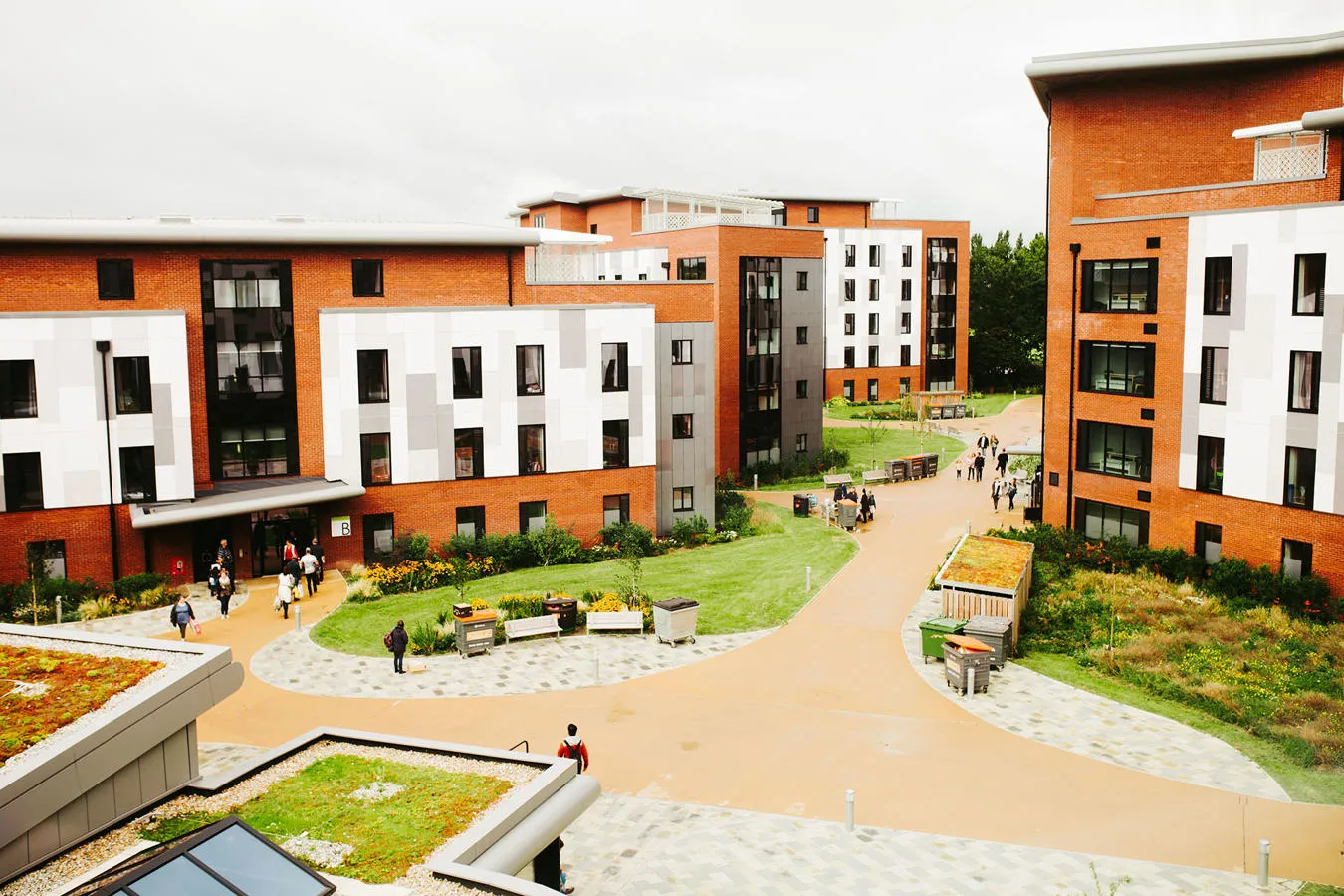 Exterior of The courtyard accommodation