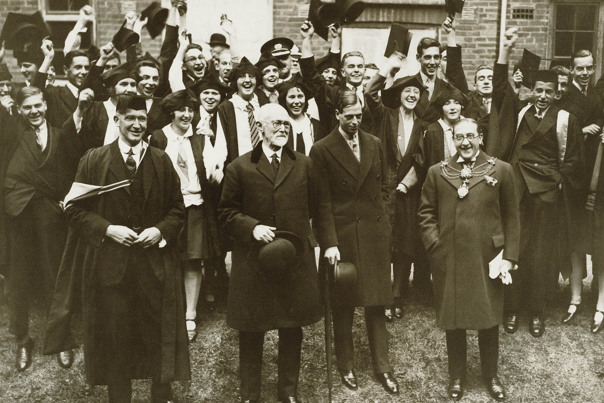Thomas Ferens with The Duke of York Prince George