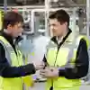 Engineering student on placement at Howdens Joinery in Hull