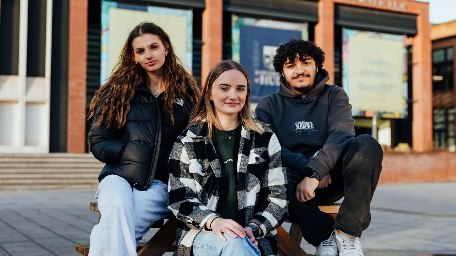 University of Hull students on campus