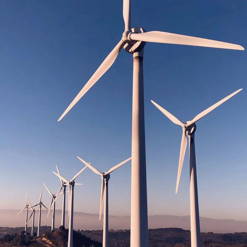 windfarm in a hilly landscape