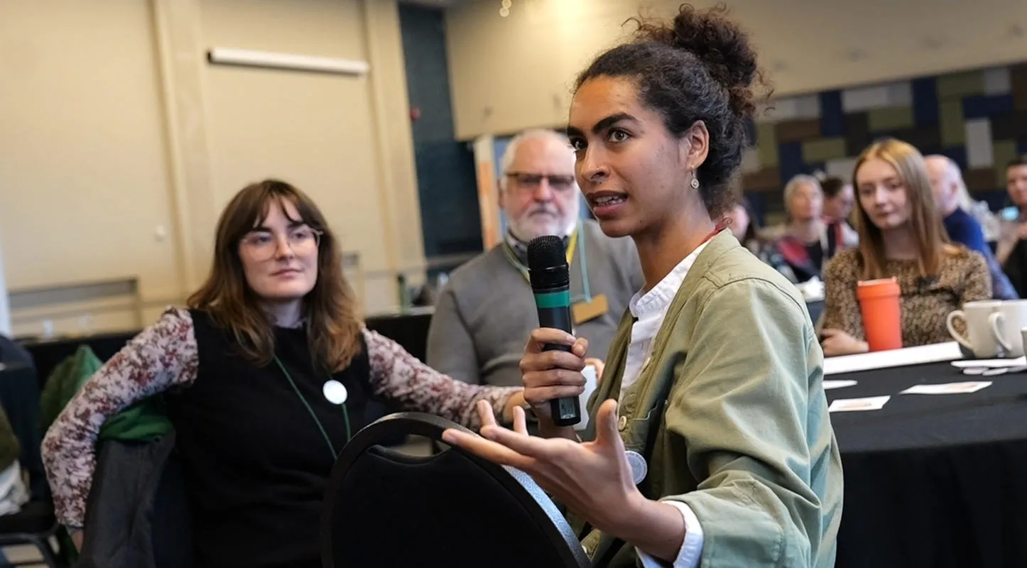 Centre for Water Cultures researchers in discussion at the annual conference