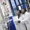 International Students in the Chemical Engineering Lab at the University of Hull