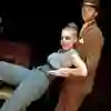 Drama students in costume