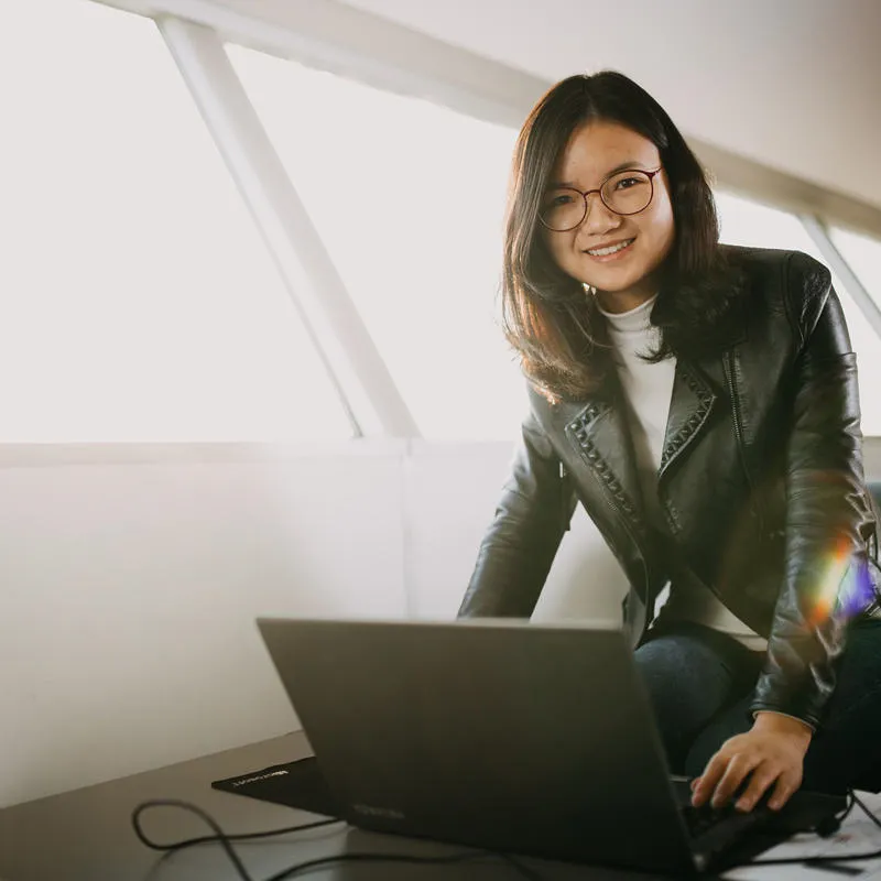 PhD Engineering student Yu Min