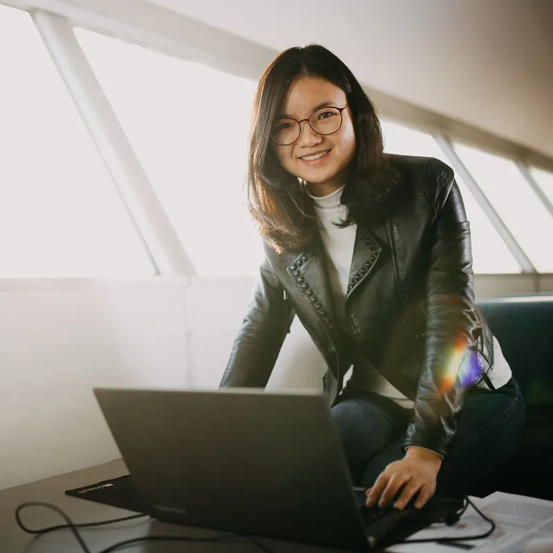 PhD Engineering student Yu Min