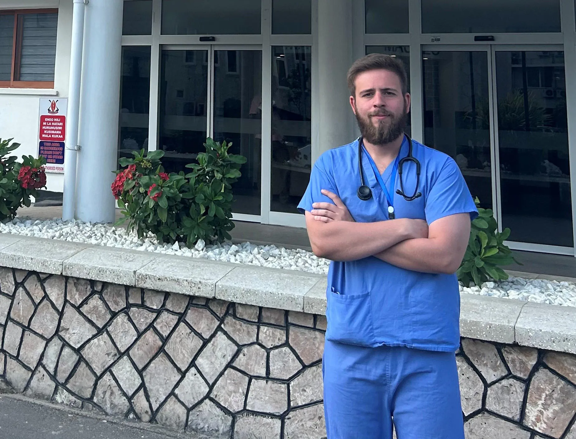 Medical student Ellis Bywood from Hull York Medical School