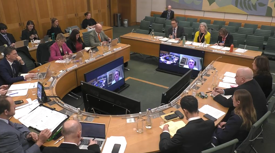 Prof Briony McDonagh answering questions from the committee Briony McDonagh at the 2025 Flood Inquiry