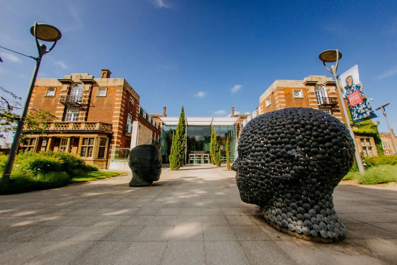 Nidd Building Head Sculptures