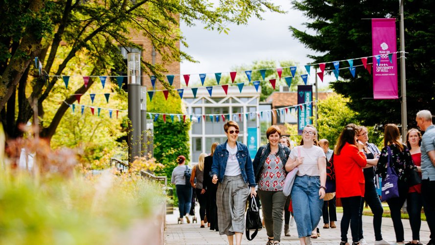 For visitors attending this Saturday’s Open Day – the results reinforce the quality of the student experience in Hull. People walking around campus