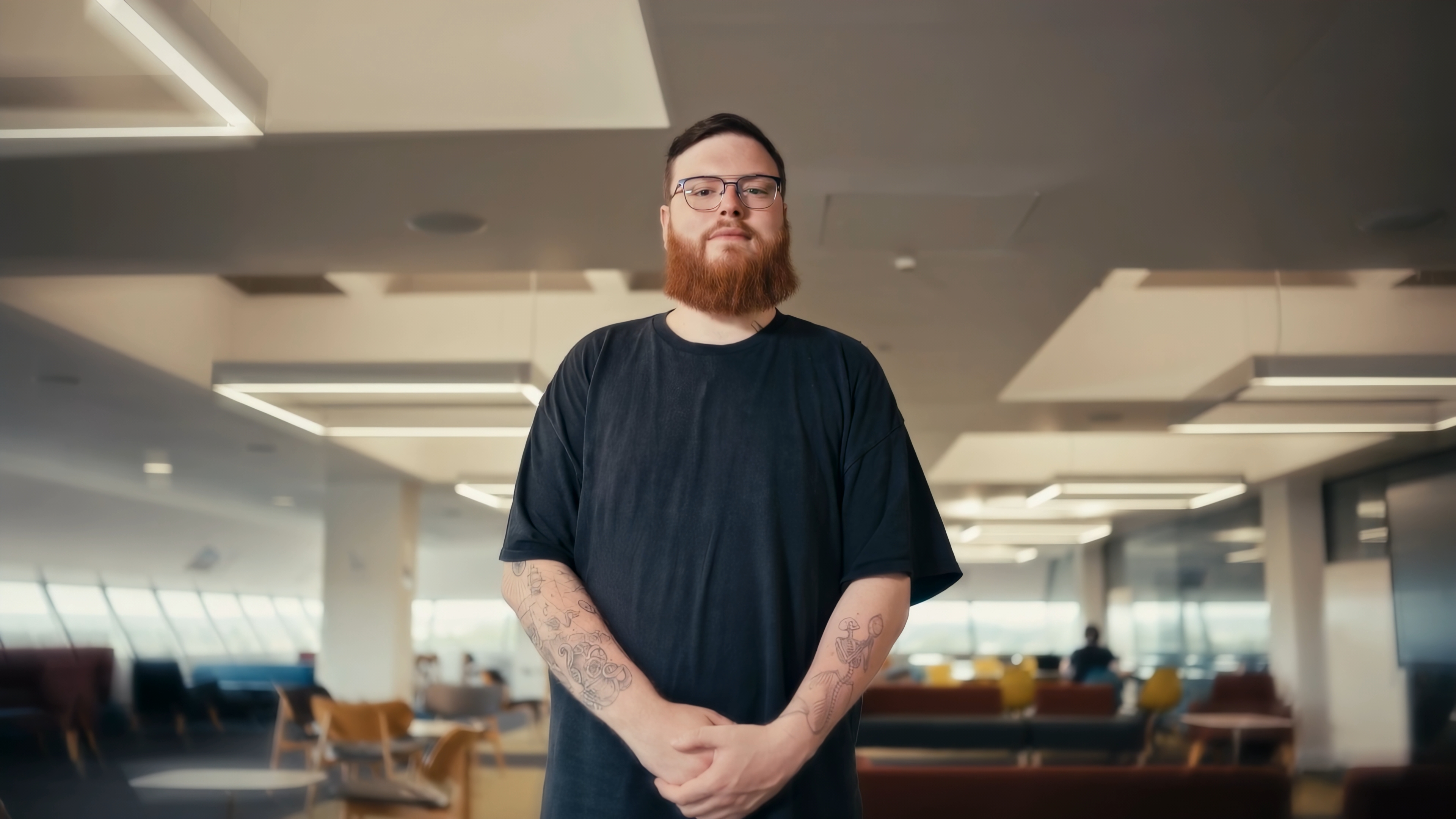Foundation year student George