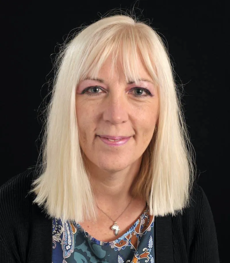 Portrait of Dr Gill Hughes