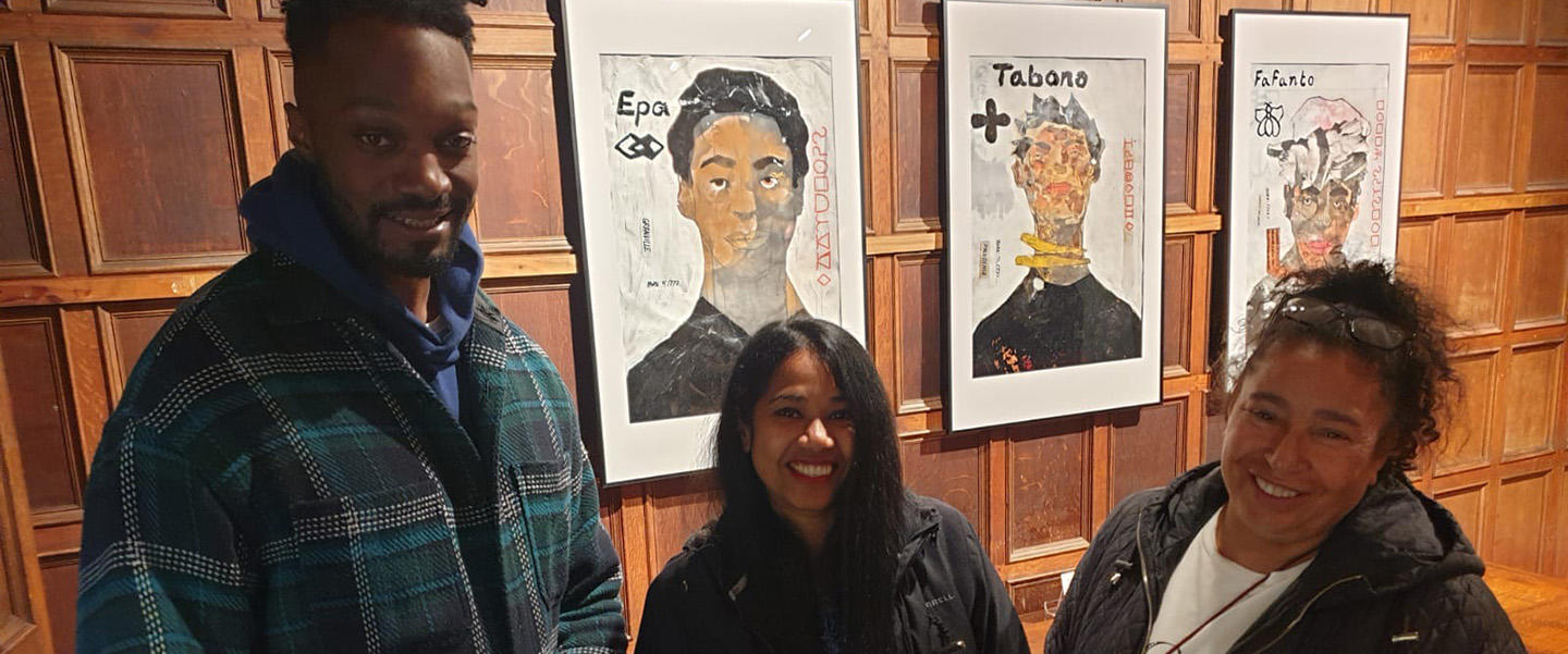 Deanio X and Cassandra Gooptar exhibition