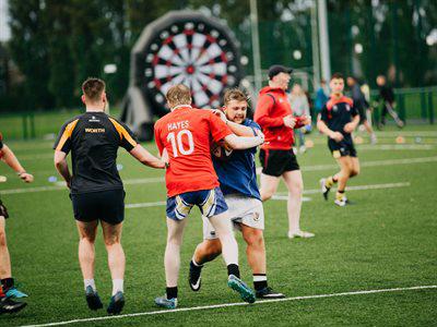 Opening of new international-standard rugby pitch