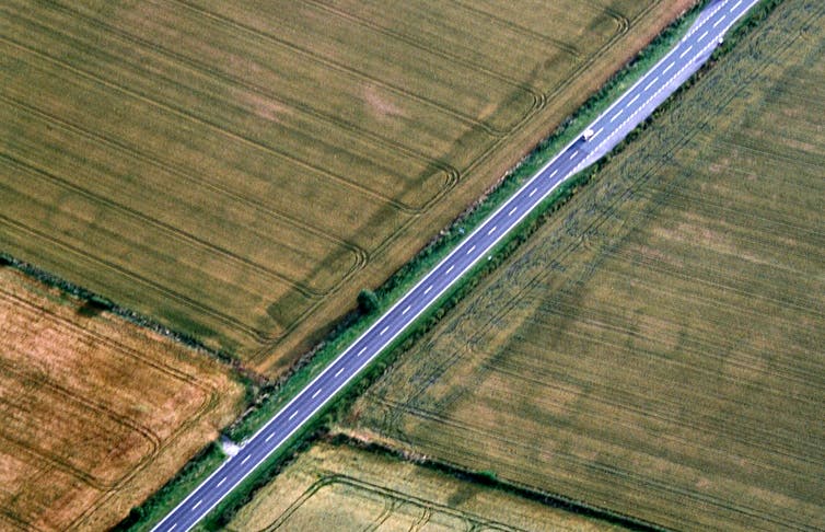 Aerial footage 1 - copyright Peter Halkon