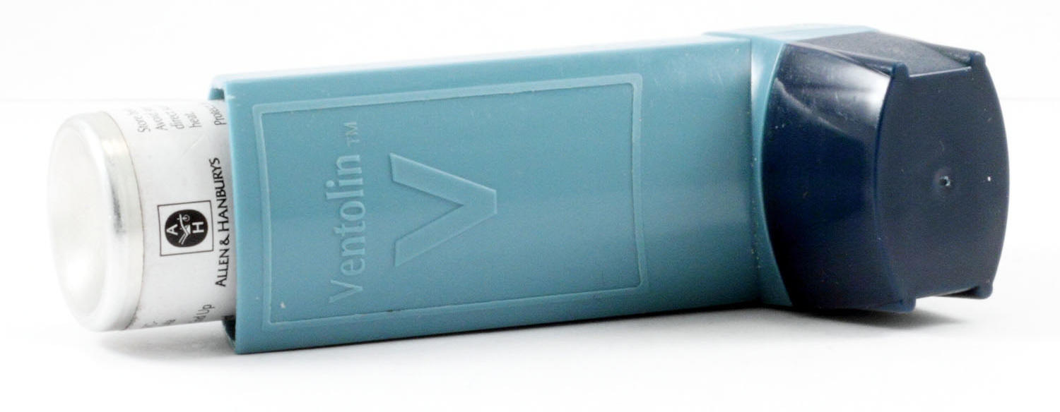 Asthma inhaler (image Ⓒ Stuart B on Flickr)