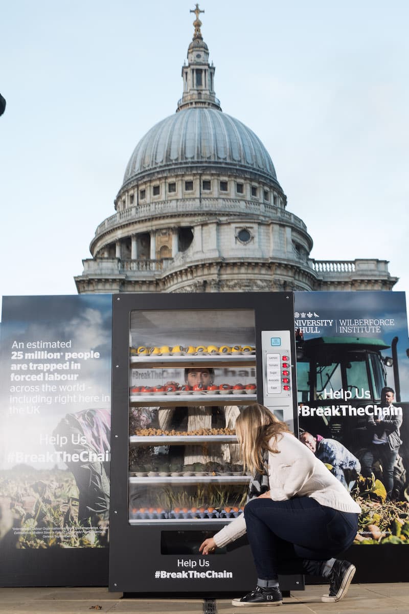 #BreaktheChain campaign in London