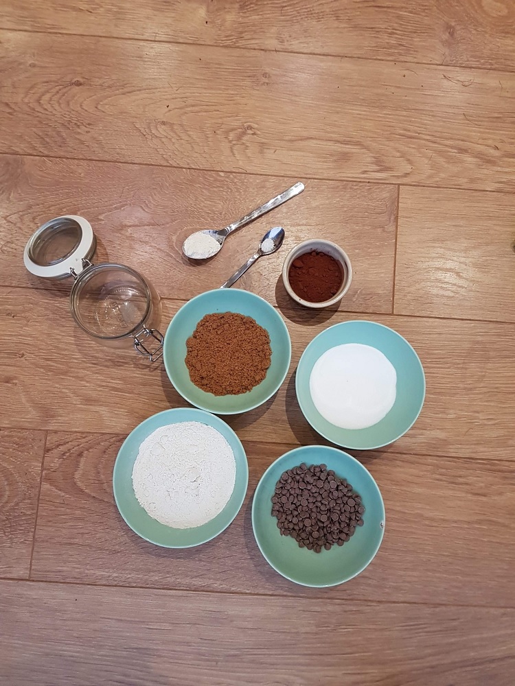 brownie mix ingredients