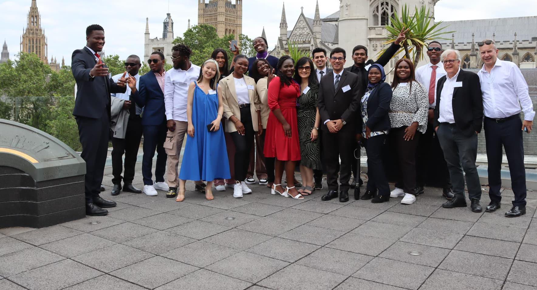 International students visit London ahead of COP28