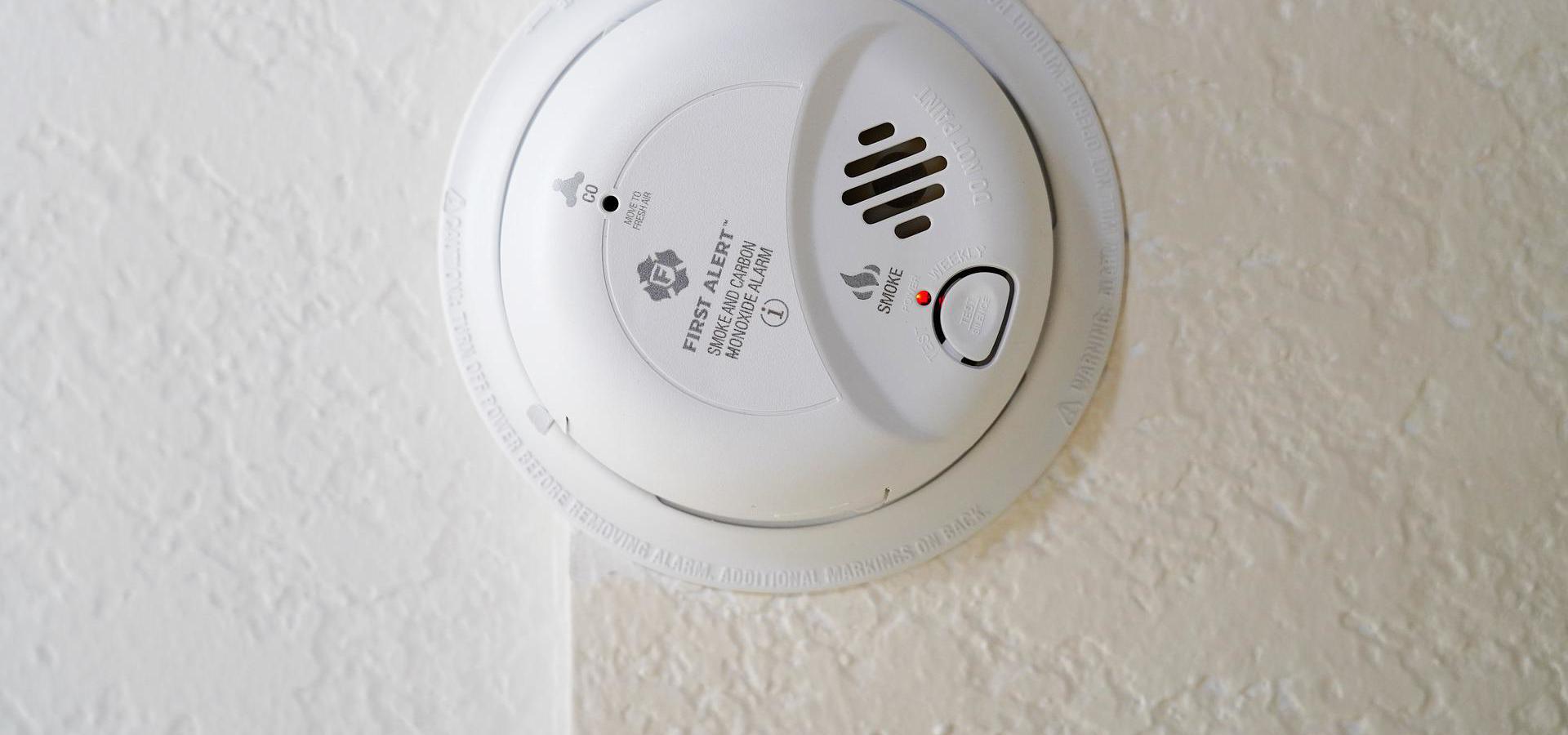 Fire and carbon monoxide alarm
