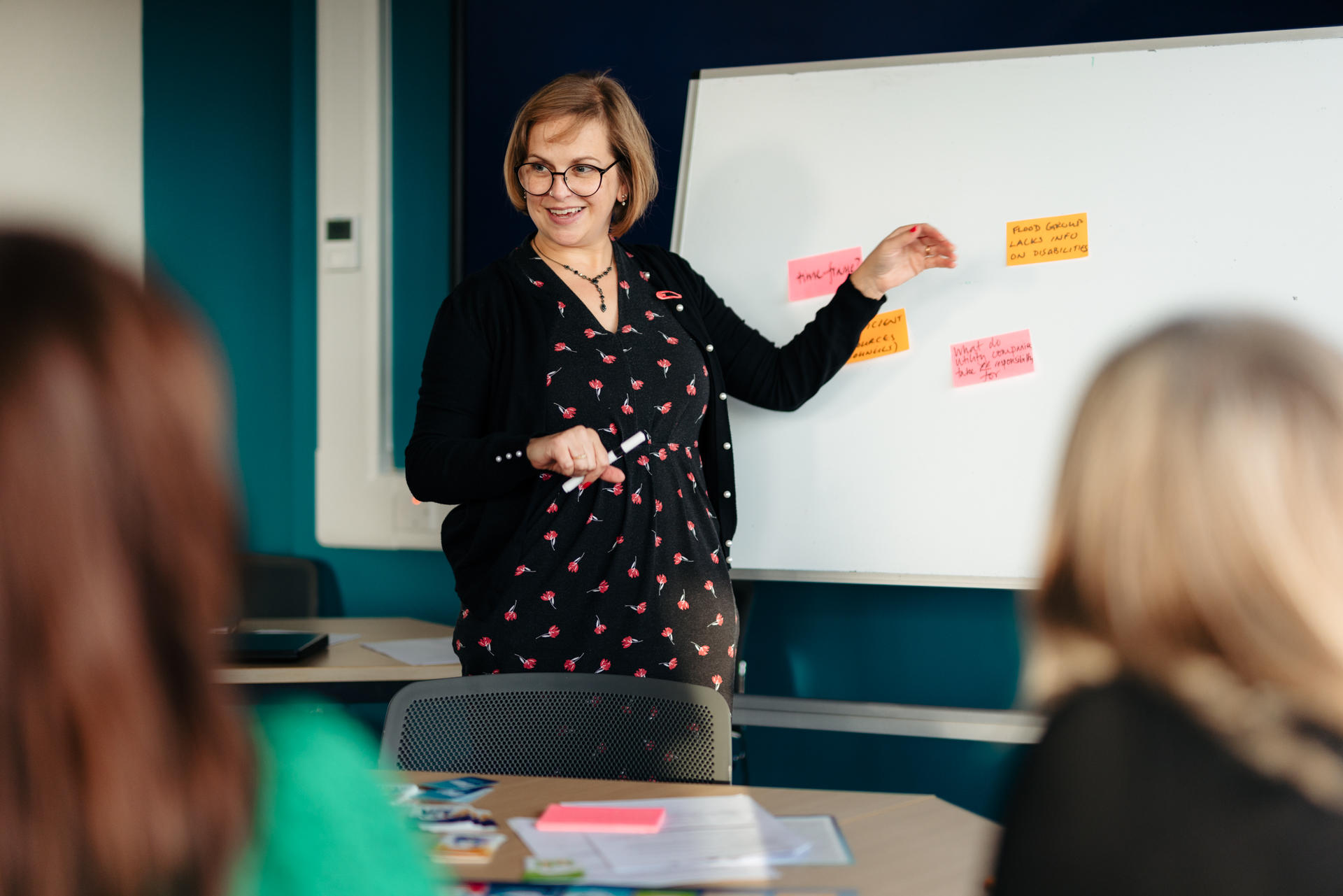 Dr Kate Smith leads an interactive workshop