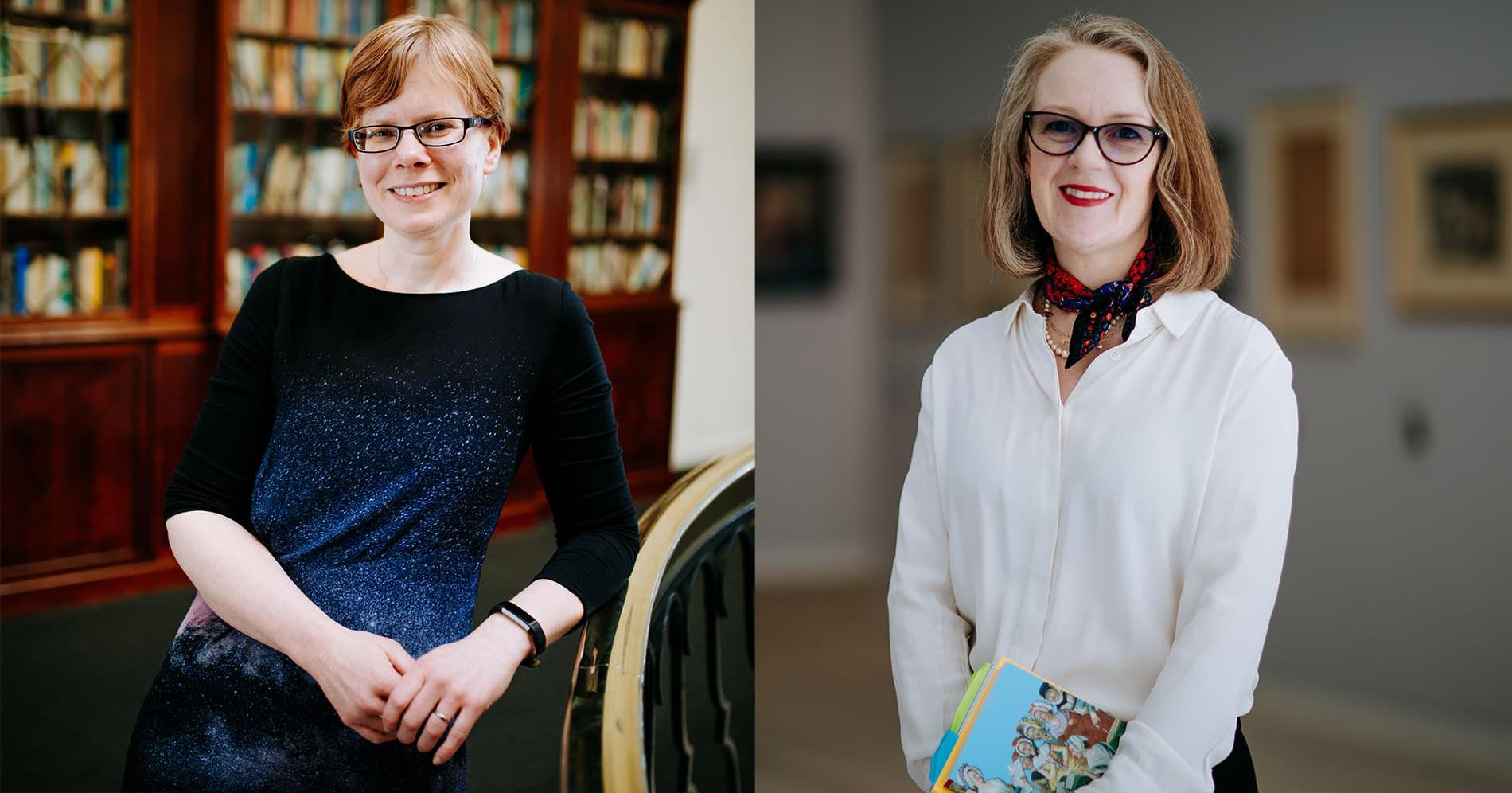 Lesley Morrell and Jenny Louise-Lawrence
