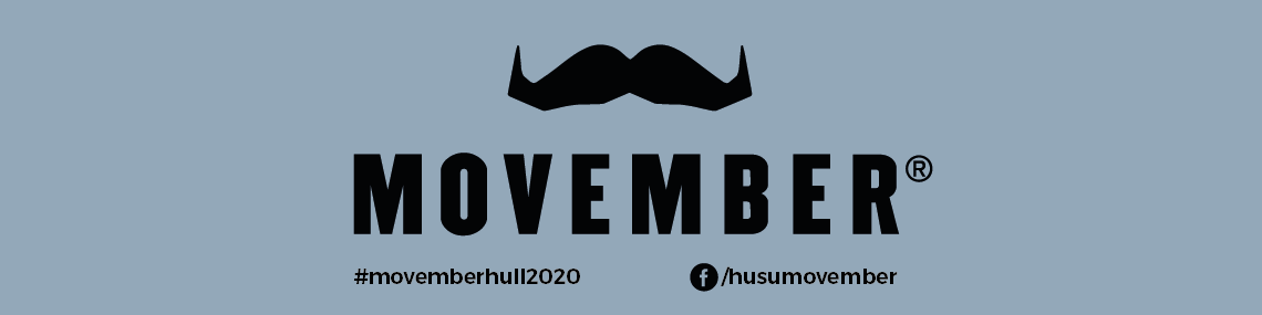 movember logo for hull university students union 2020