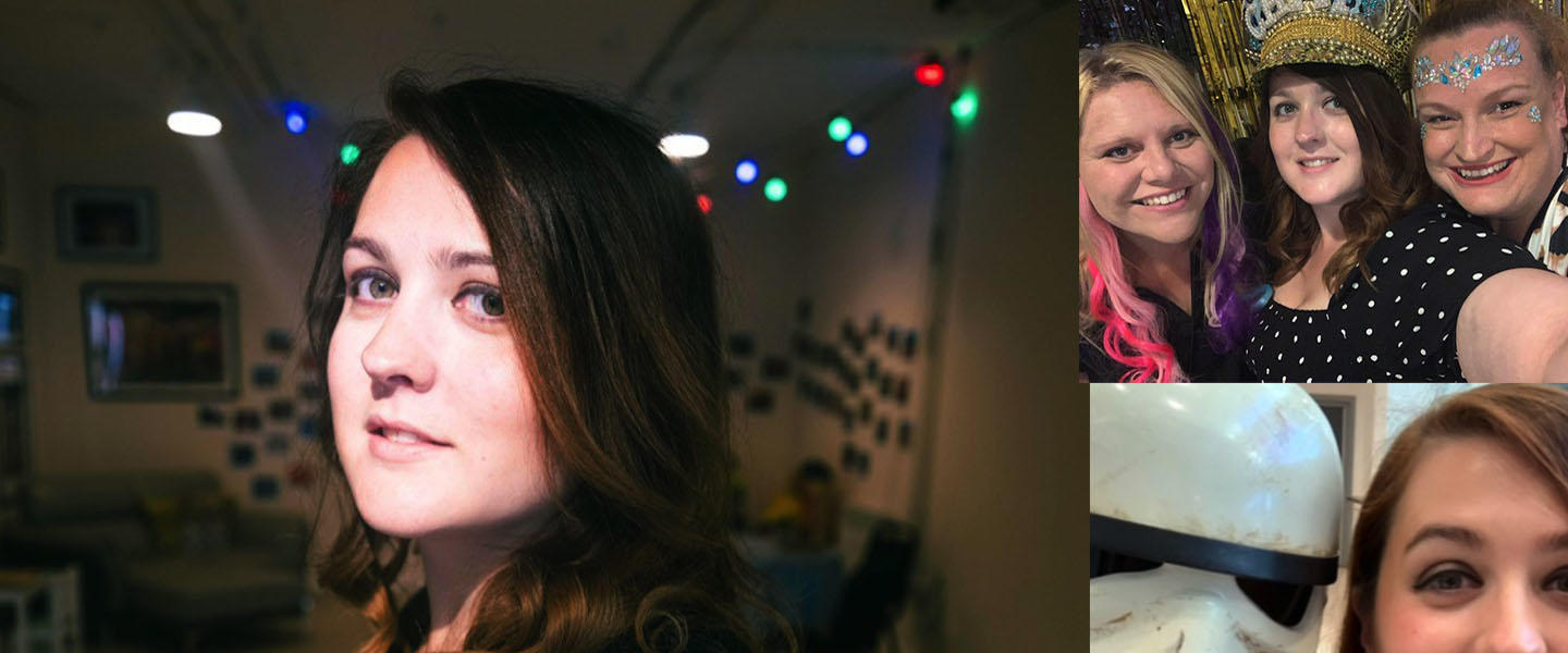 natalie driffill during her internships photo medley