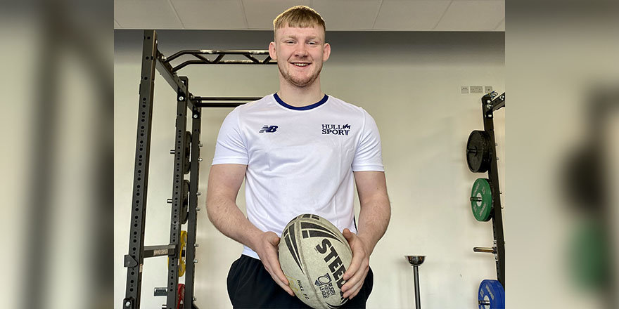 Talented rugby athlete from the university of hull