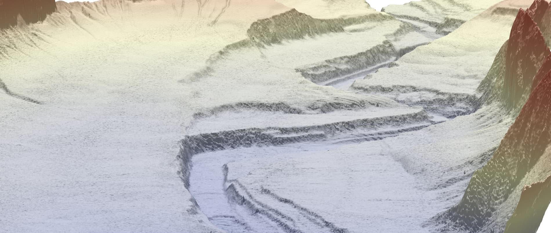 Upper channel 3D perspective