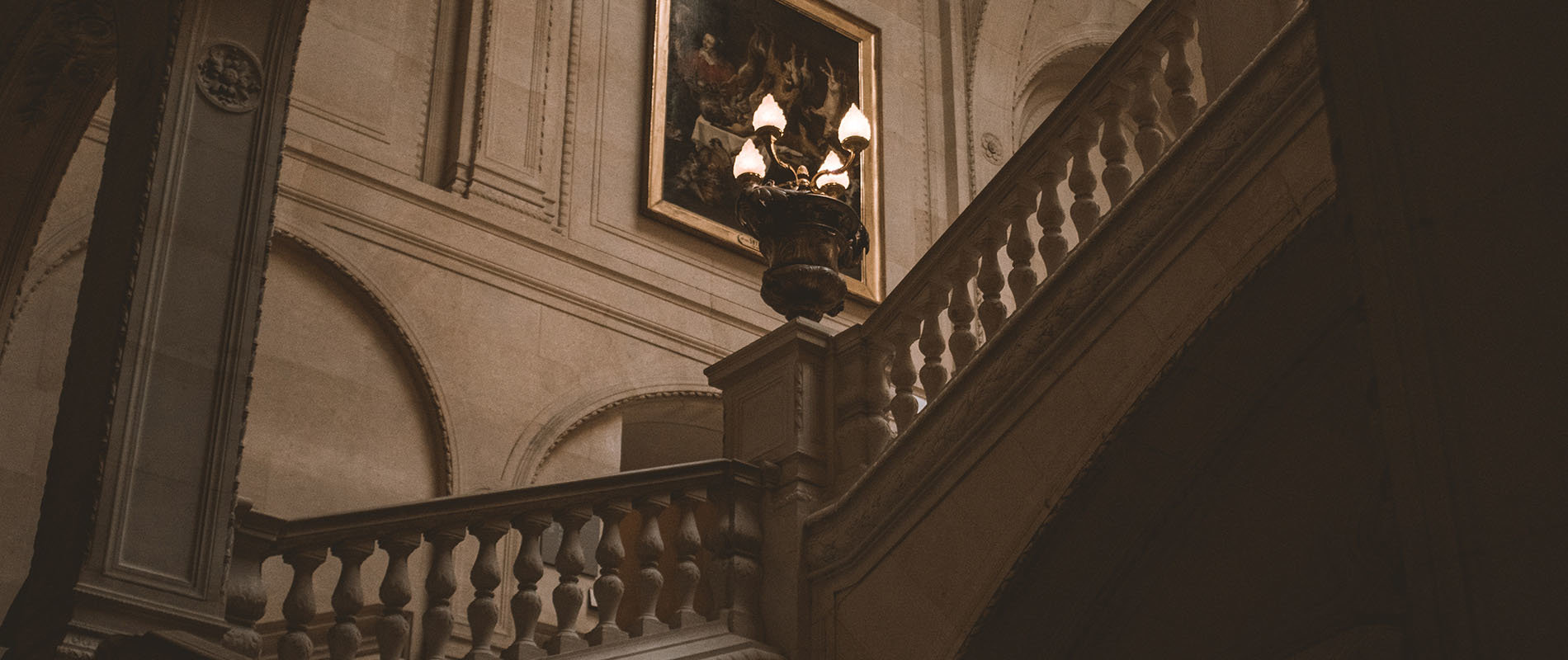 victorian stairwell