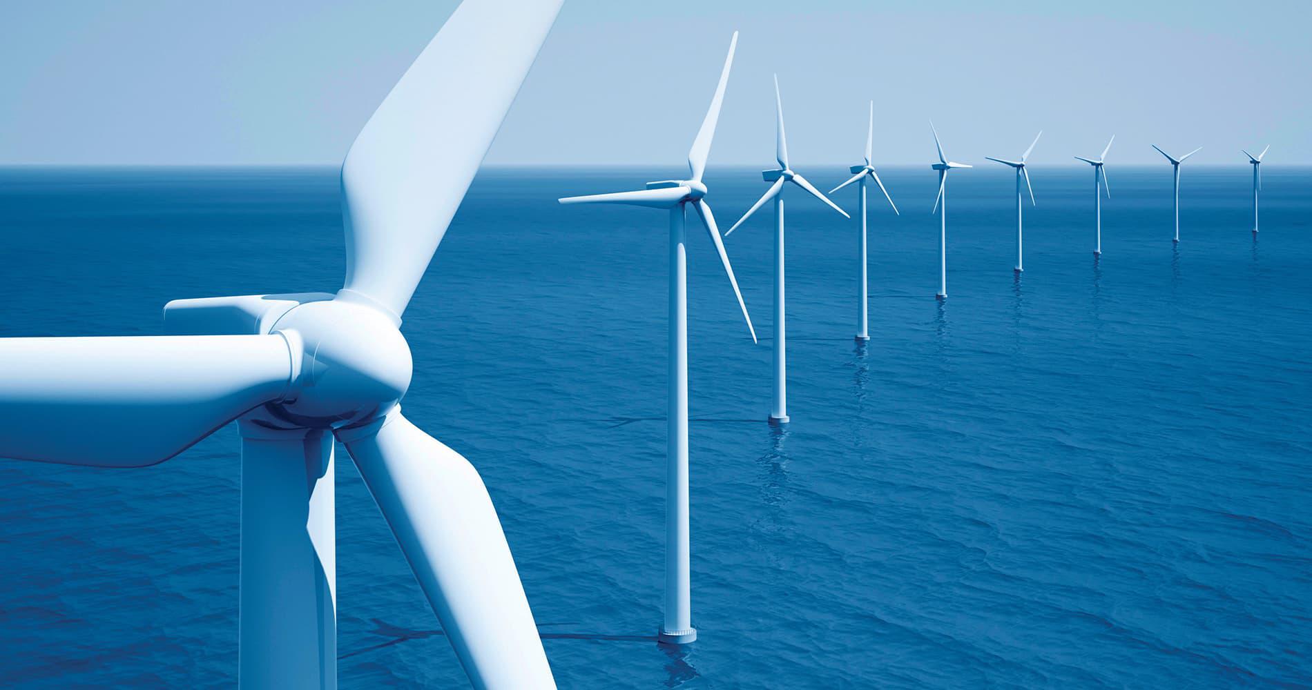 Offshore wind turbines