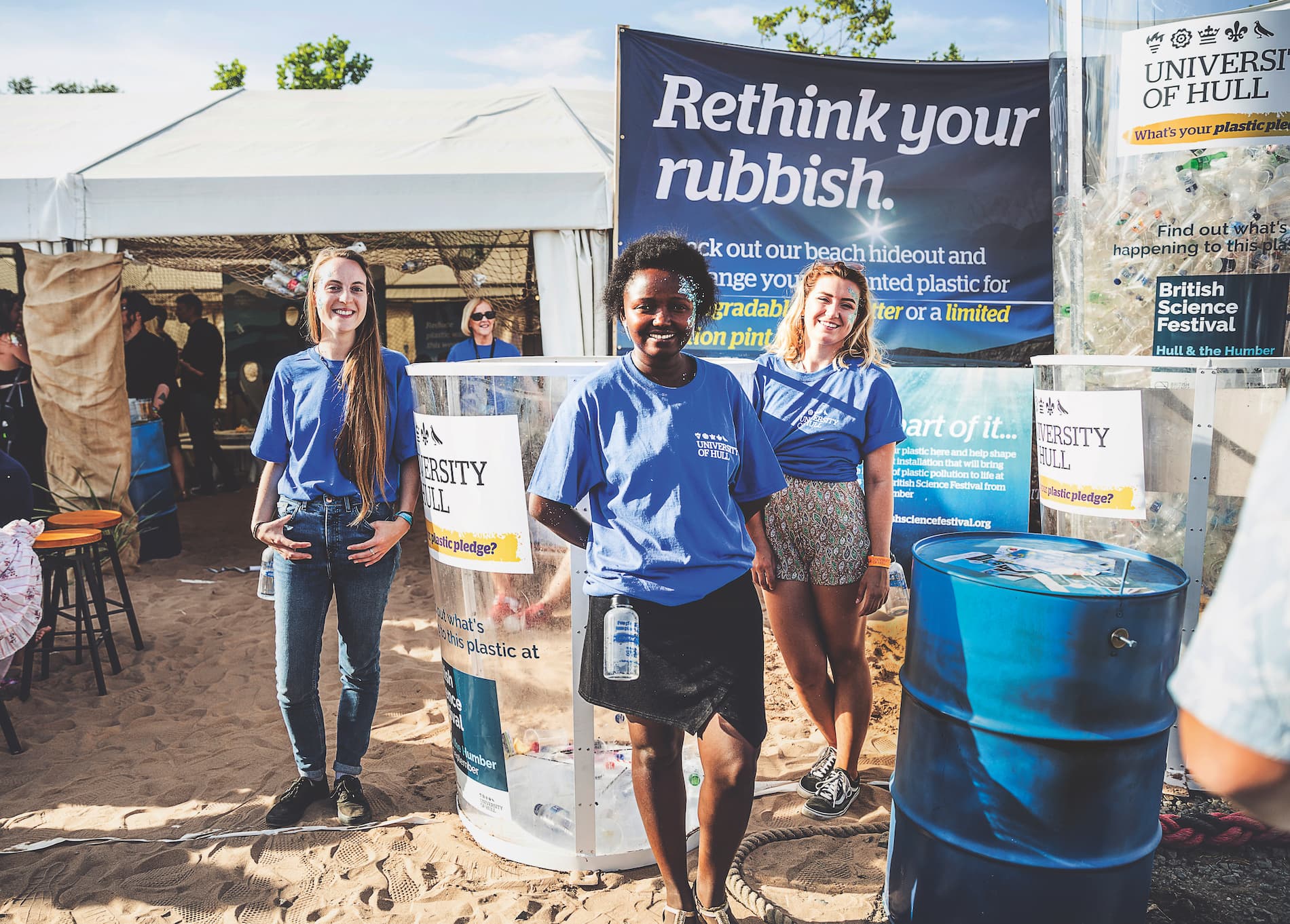 #MyPlasticPledge volunteers